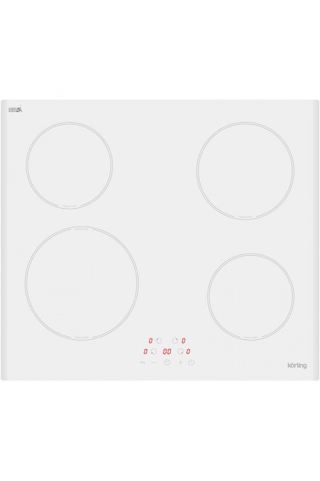 Индукционная варочная панель Korting HI 64013 BW (белый) 