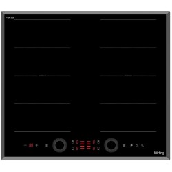 Индукционная варочная панель Korting HIB 68700 B Quadro (черный)