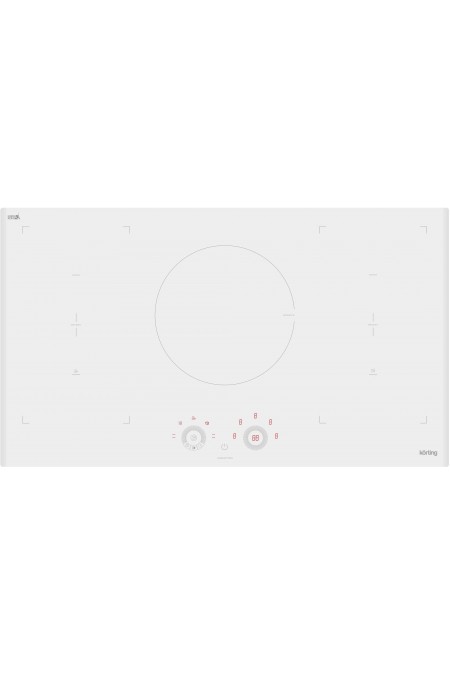 Индукционная варочная панель Korting HIB 95750 BW Smart (белый) 