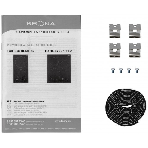 Индукционная варочная панель Krona FORTE 30 BL (черный) 4