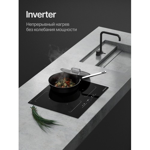 Индукционная варочная панель Kuppersberg ICI 629 (черный) 1