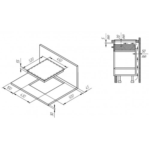 Индукционная варочная панель Kuppersberg ICO 402 (черный) 5