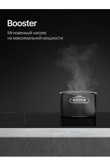 Индукционная варочная панель Kuppersberg ICS 612 (черный) 3
