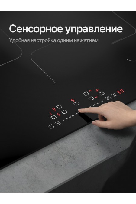 Индукционная варочная панель Kuppersberg ICS 905 (черный) 1