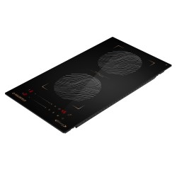Индукционная варочная панель Maunfeld CVI292S2BBKF Inverter (черный)