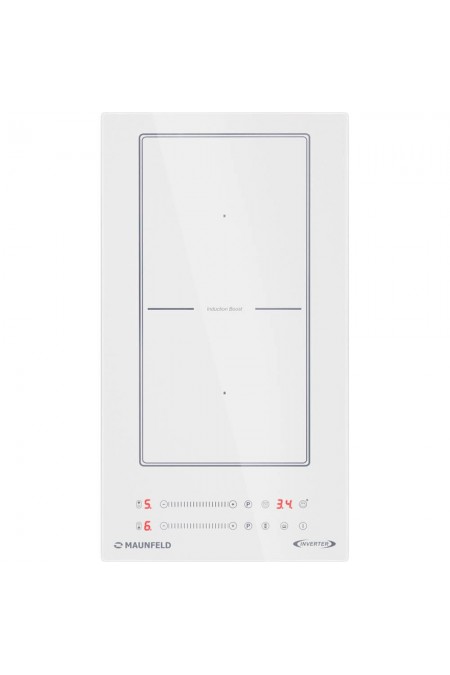 Индукционная варочная панель Maunfeld CVI292S2BWH Inverter (белый) 