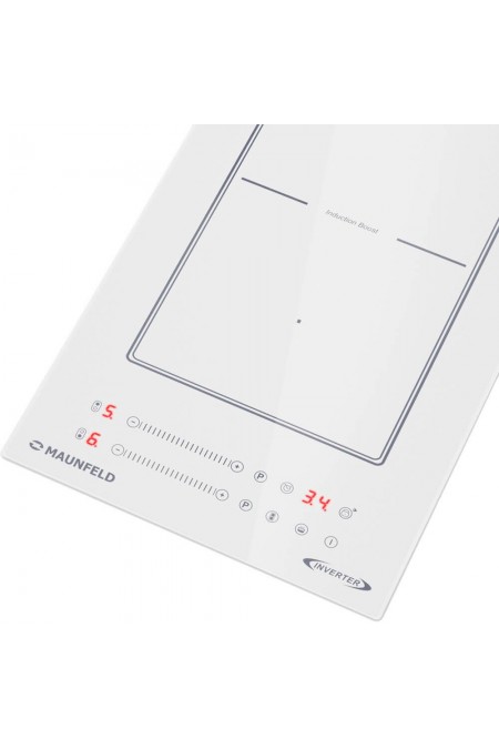 Индукционная варочная панель Maunfeld CVI292S2BWH Inverter (белый) 4