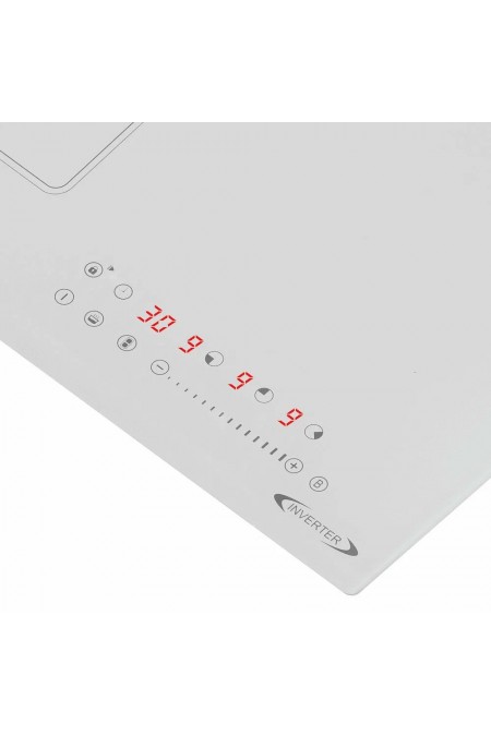 Индукционная варочная панель Maunfeld CVI453SBWHA Inverter (белый) 3