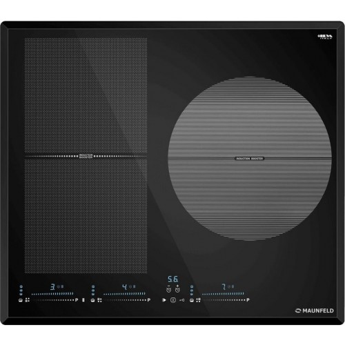 Индукционная варочная панель Maunfeld CVI593SFBK LUX Inverter (черный) 