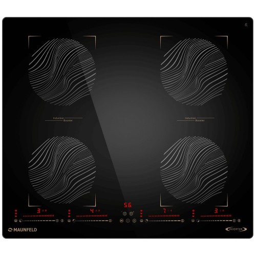 Индукционная варочная панель Maunfeld CVI594SB2BKF Inverter (черный) 