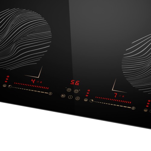 Индукционная варочная панель Maunfeld CVI594SB2BKF Inverter (черный) 8