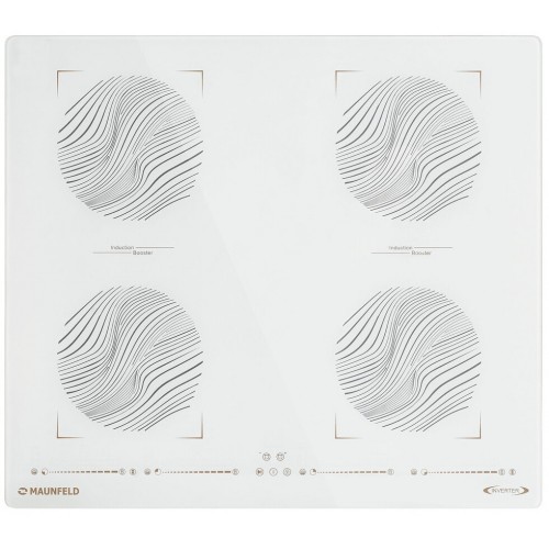 Индукционная варочная панель Maunfeld CVI594SB2WHF Inverter (белый) 1