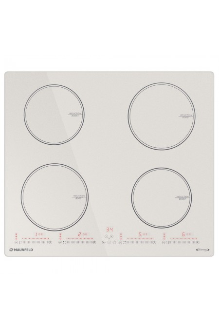 Индукционная варочная панель Maunfeld CVI594SBG Inverter (белый) 