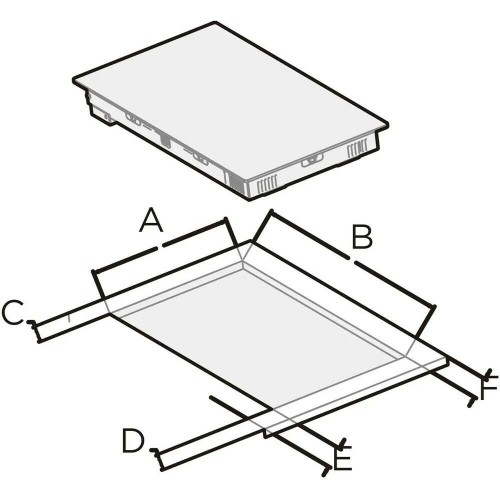 Индукционная варочная панель Midea MIH37103F (черный) 5