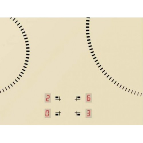 Индукционная варочная панель Midea MIH64721FIV (бежевый) 7