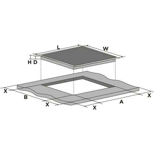 Индукционная варочная панель Midea MIH65783F (черный) 7