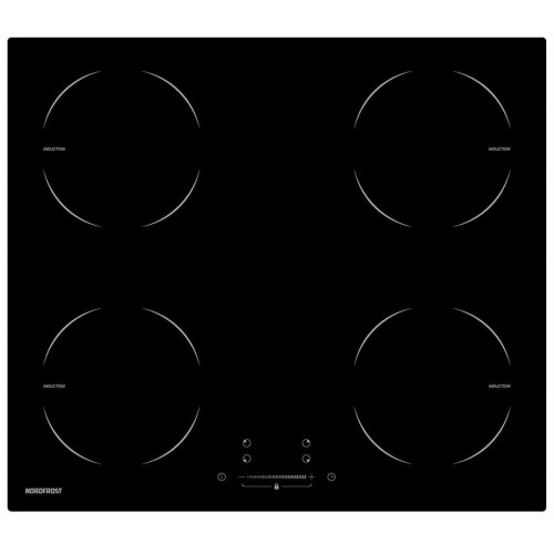 Индукционная варочная панель NordFrost i-M 6040 B (черный) 
