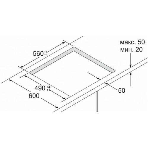 Индукционная варочная панель Samsung NZ64H37070K/WT (черный) 7
