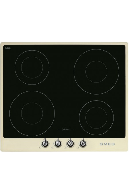 Индукционная варочная панель Smeg SI964PM (кремовый) 
