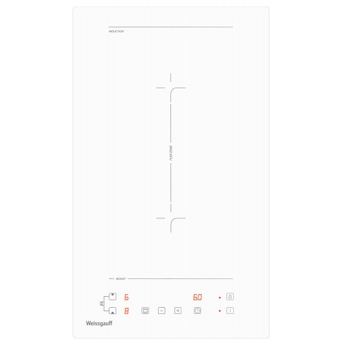 Индукционная варочная панель Weissgauff HI 32 WA Flex (белый) 