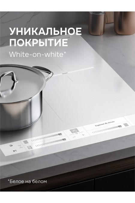 Индукционная варочная панель Zigmund Shtain CI 24.4 W (белый) 4