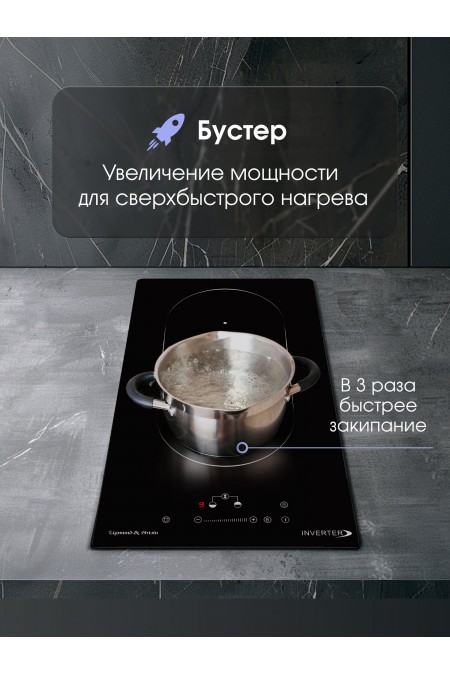 Индукционная варочная панель Zigmund Shtain CI 29.3 B (черный) 2