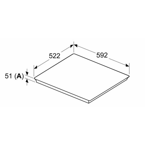 Индукционная варочная поверхность Bosch PVS631HC1E (черный) 1