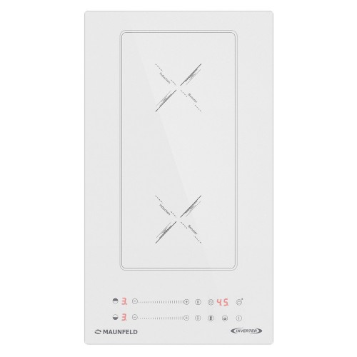 Индукционная варочная поверхность Maunfeld CVI292S2BWHA Inverter (белый) 