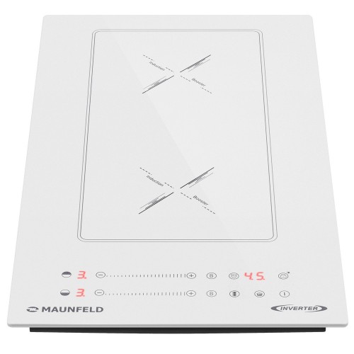 Индукционная варочная поверхность Maunfeld CVI292S2BWHA Inverter (белый) 1