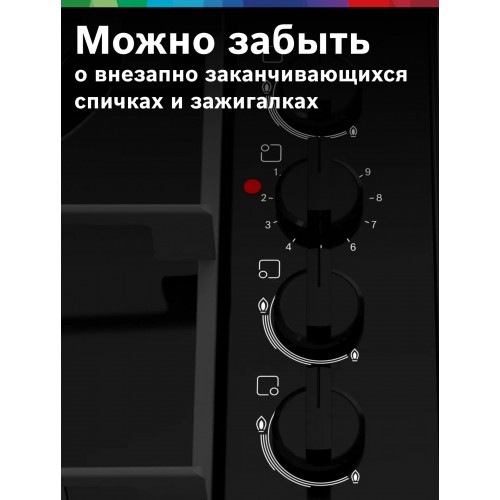 Комбинированная варочная панель BOSCH PBY6C6B62O (черный) 3