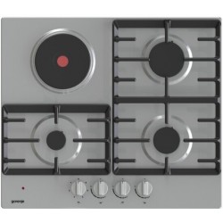 Комбинированная варочная панель Gorenje GE681X (серебристый)