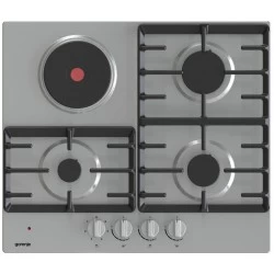 Комбинированная варочная панель Gorenje GE681X (серебристый)