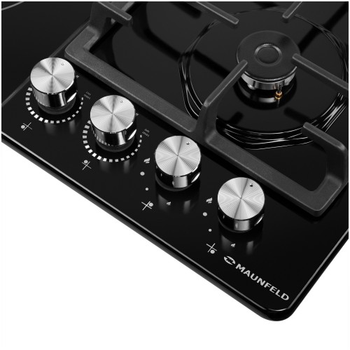 Комбинированная варочная панель Maunfeld EEHE.642VC.3CB/KG (черный) 2
