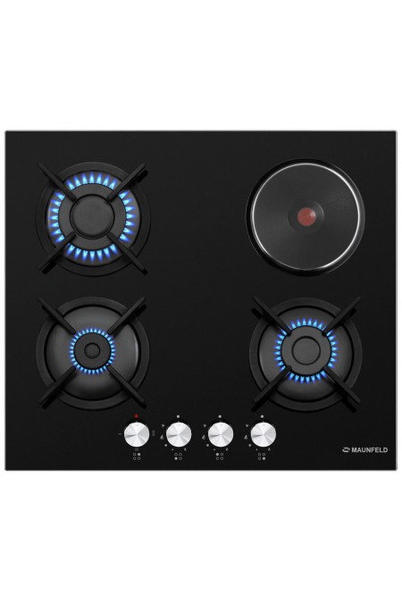 Комбинированная варочная панель MAUNFELD EEHG 64.13CB.KG (черный) 