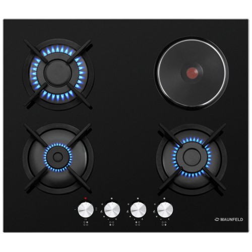 Комбинированная варочная панель MAUNFELD EEHG 64.13CB.KG (черный) 