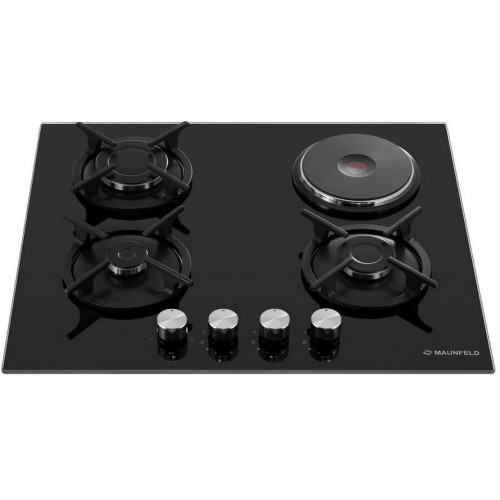 Комбинированная варочная панель MAUNFELD EEHG 64.13CB.KG (черный) 1
