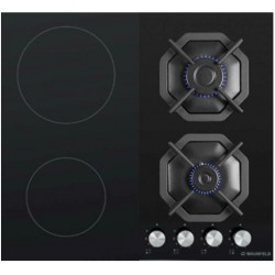 Комбинированная варочная панель MAUNFELD EEHG.642VC.2CB/KG (черный)