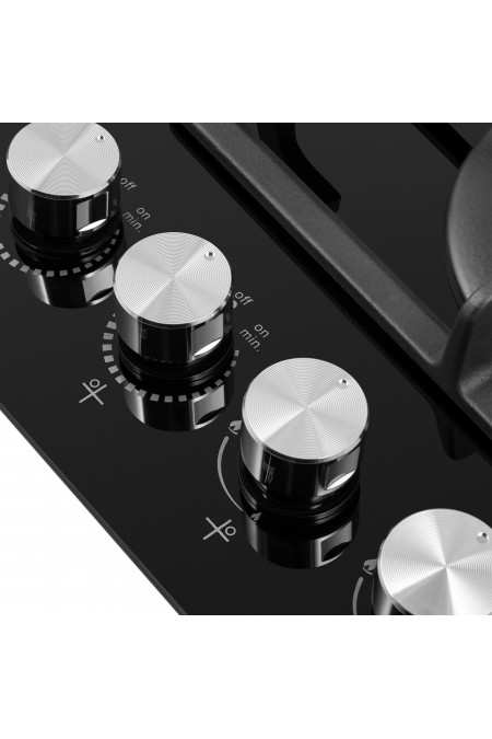 Комбинированная варочная панель MAUNFELD EEHG.642VC.3CB/KG (черный) 6