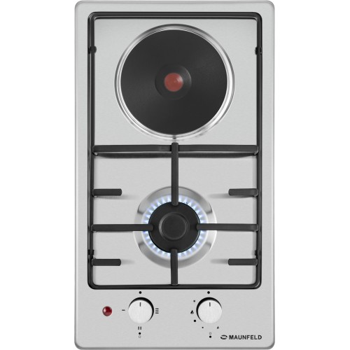 Комбинированная варочная панель MAUNFELD EEHS 32.3ES/KG (серебристый) 