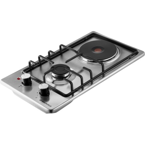 Комбинированная варочная панель MAUNFELD EEHS 32.3ES/KG (серебристый) 2