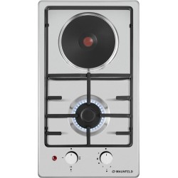 Комбинированная варочная панель MAUNFELD EEHS 32.3ES/KG (серебристый)
