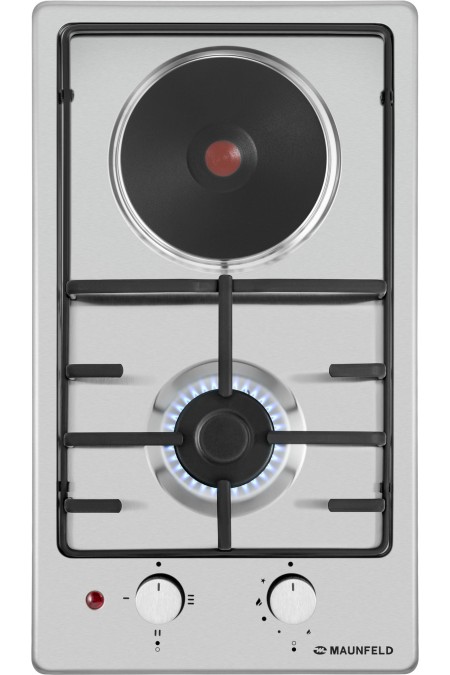 Комбинированная варочная панель MAUNFELD EEHS 32.3ES/KG (серебристый) 