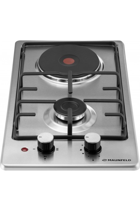 Комбинированная варочная панель MAUNFELD EEHS 32.3ES/KG (серебристый) 2