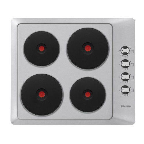 Комбинированная варочная панель MAUNFELD EEHS 64.4S (серебристый) 