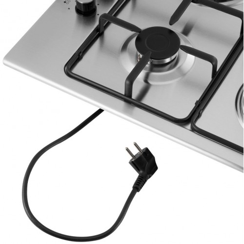 Комбинированная варочная панель MAUNFELD EEHS.64.5ES/KG (серебристый) 3