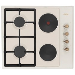 Комбинированная варочная панель SIMFER H60Q22O511 (бежевый)