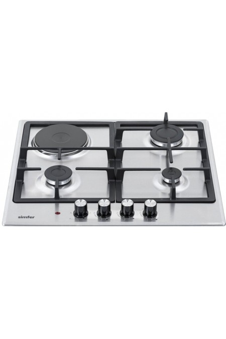 Комбинированная варочная панель Simfer H60V31M516 (серебристый) 2