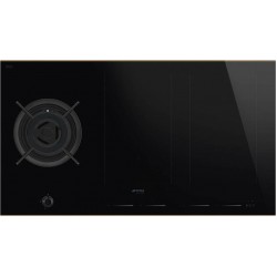 Комбинированная варочная панель Smeg PM6954R (черный)