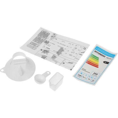 Встраиваемая посудомоечная машина Hyundai HBD 661 (серебристый) 20