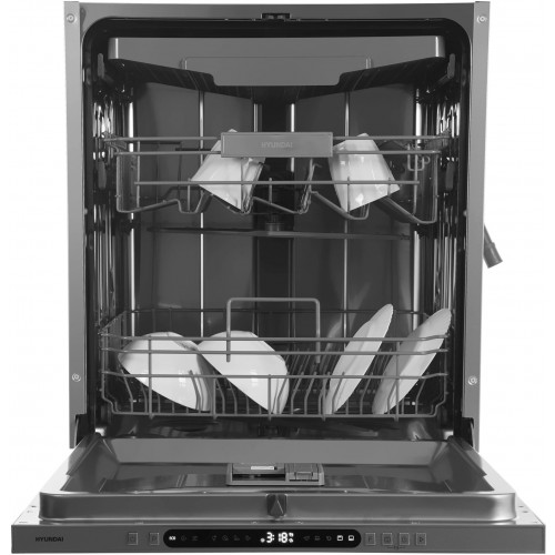 Встраиваемая посудомоечная машина Hyundai HBD 678 (серебристый) 10